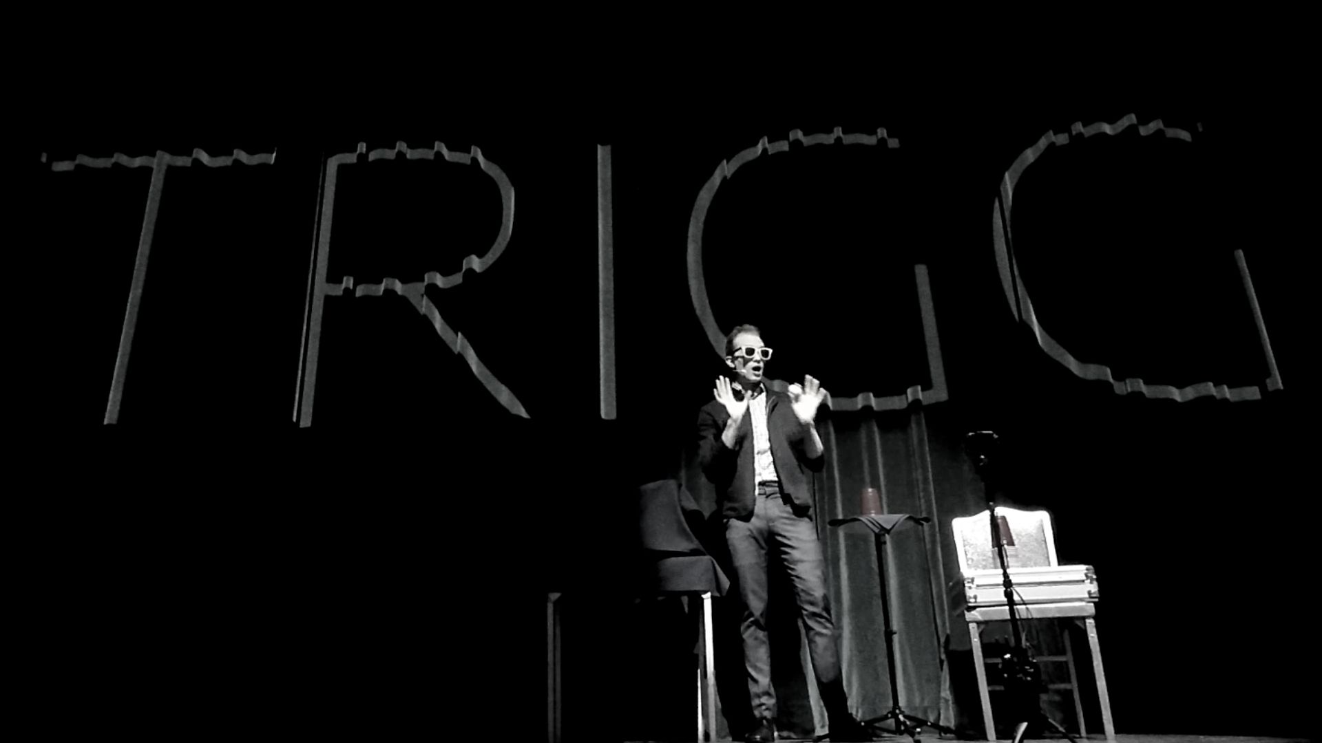Trigg at an event