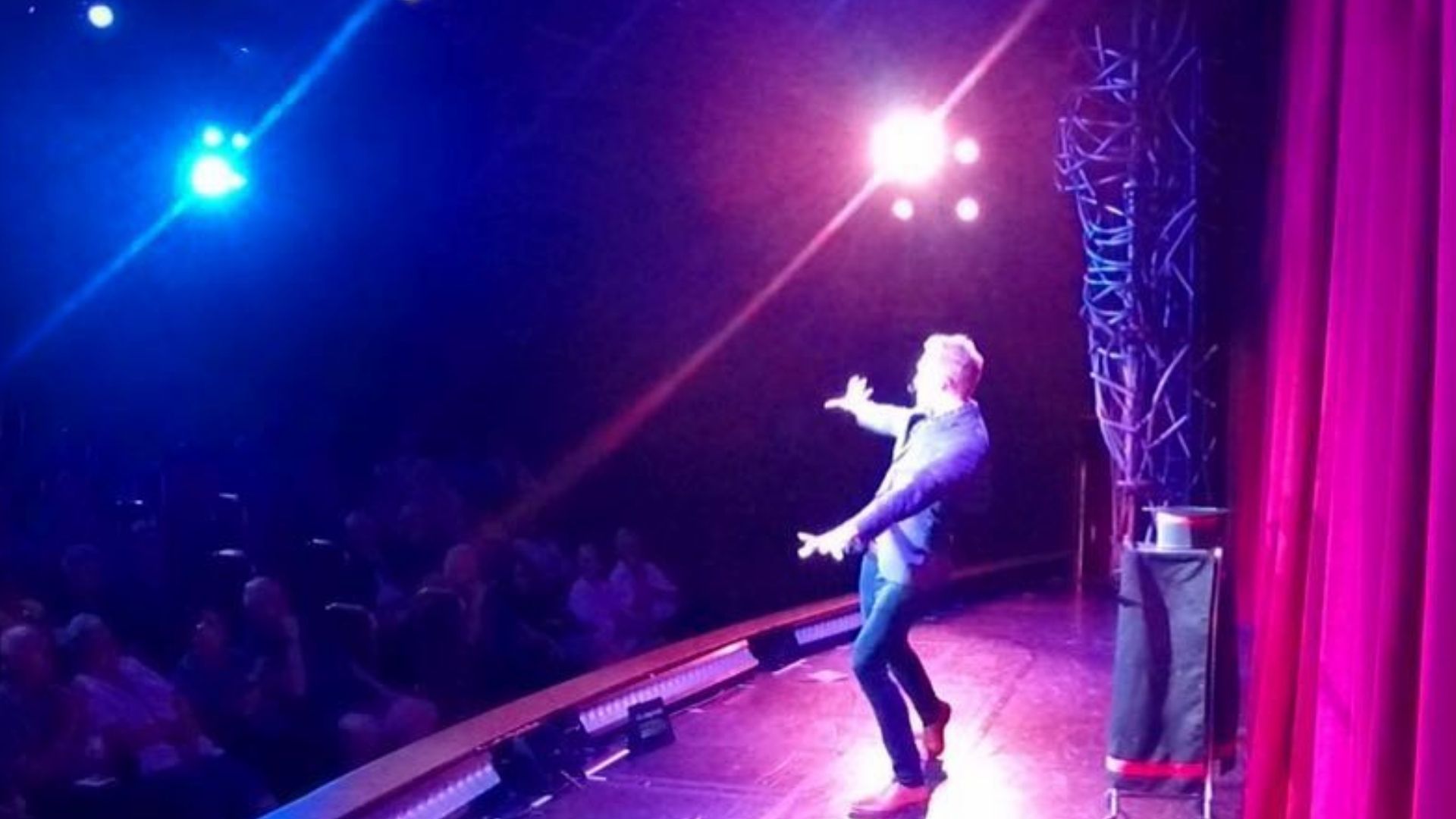 Trigg performing