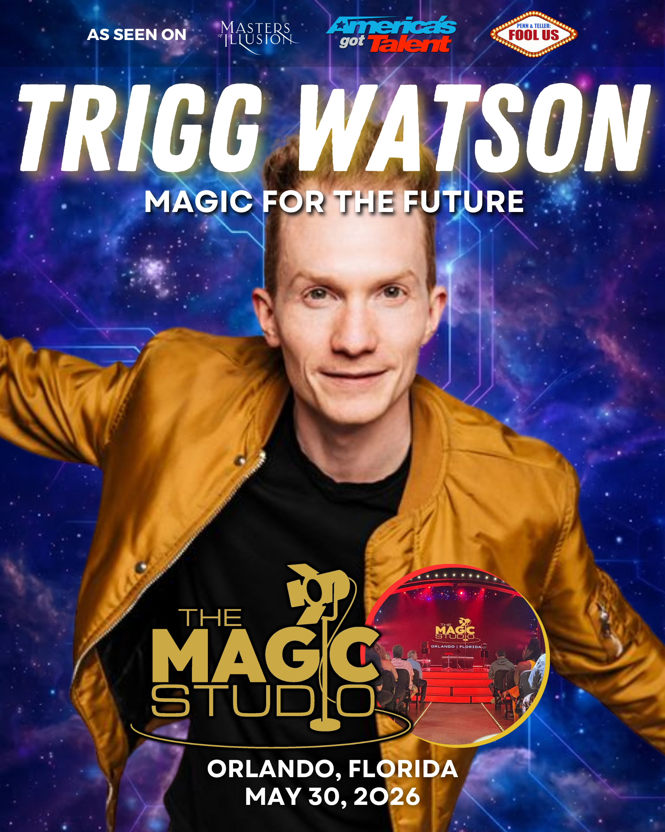 Trigg Watson — Magic for the Future at The Magic Studio Orlando